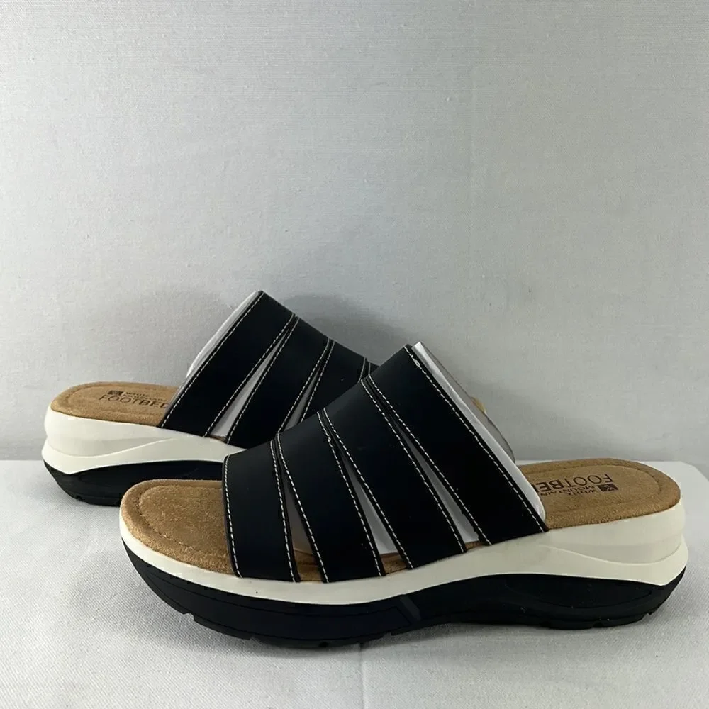 White Mountain Foot Beds Fascinate Black Smooth size 7 - Picture 4 of 7